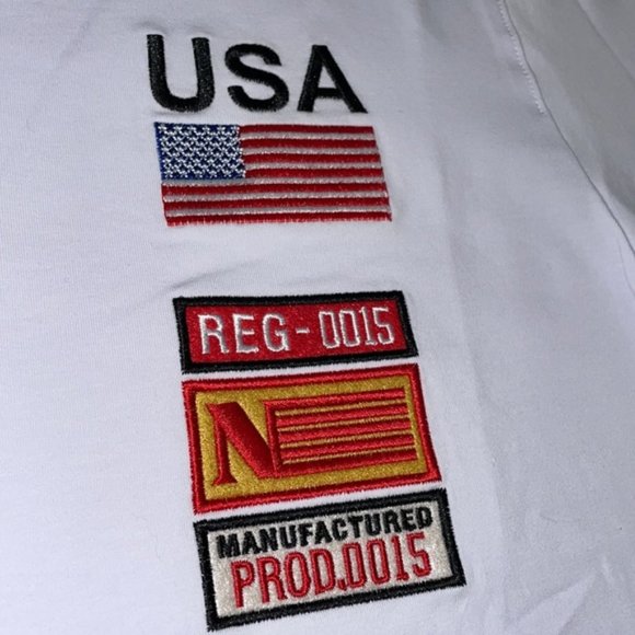 Hudson Outerwear Short Sleeve NASA The Meatball Space Crew Tee Shirt, Size 2X - Picture 4 of 6